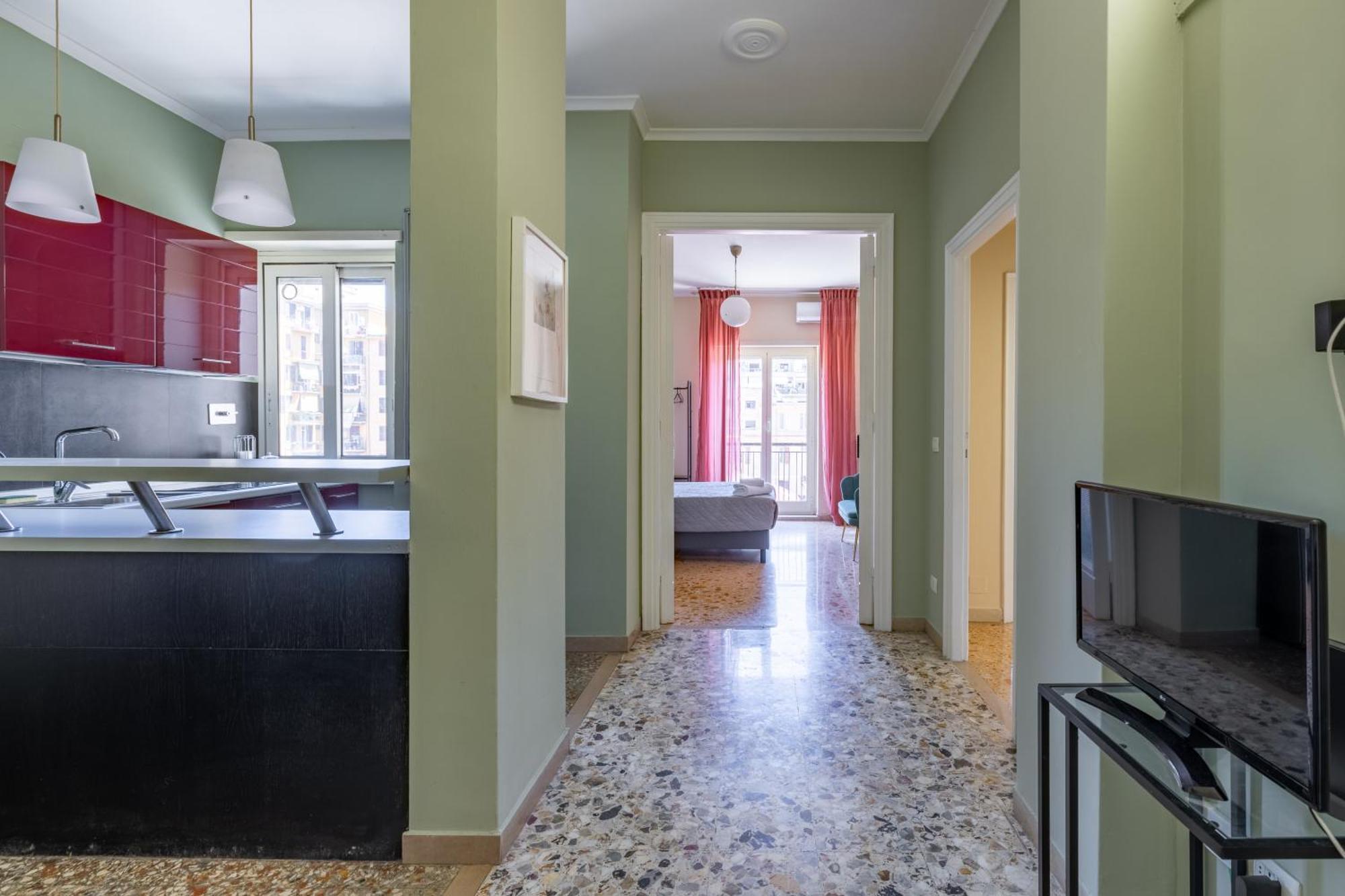 Casa Preziosa In Metro Piramide Appartement Rome Buitenkant foto