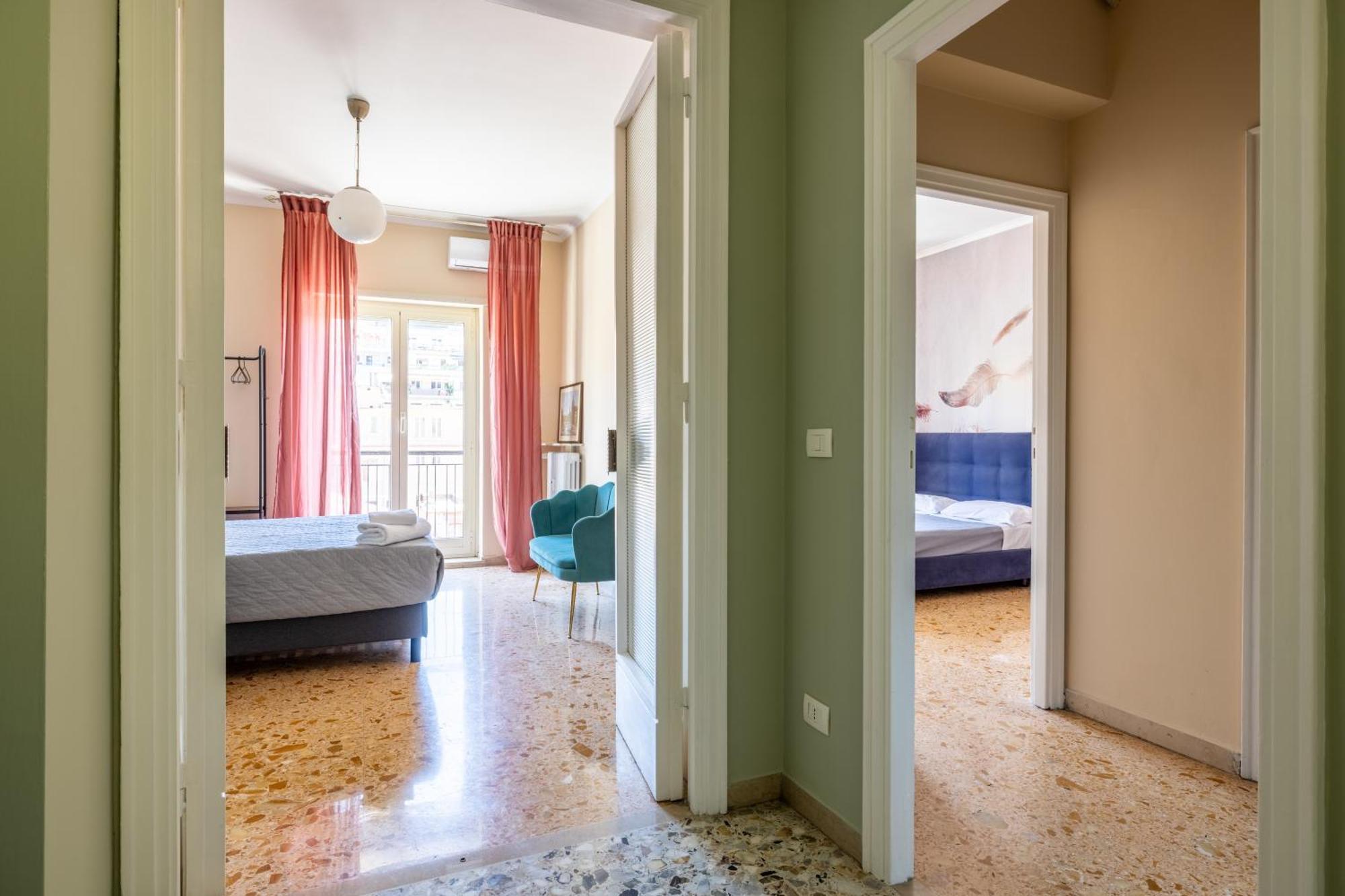 Casa Preziosa In Metro Piramide Appartement Rome Buitenkant foto